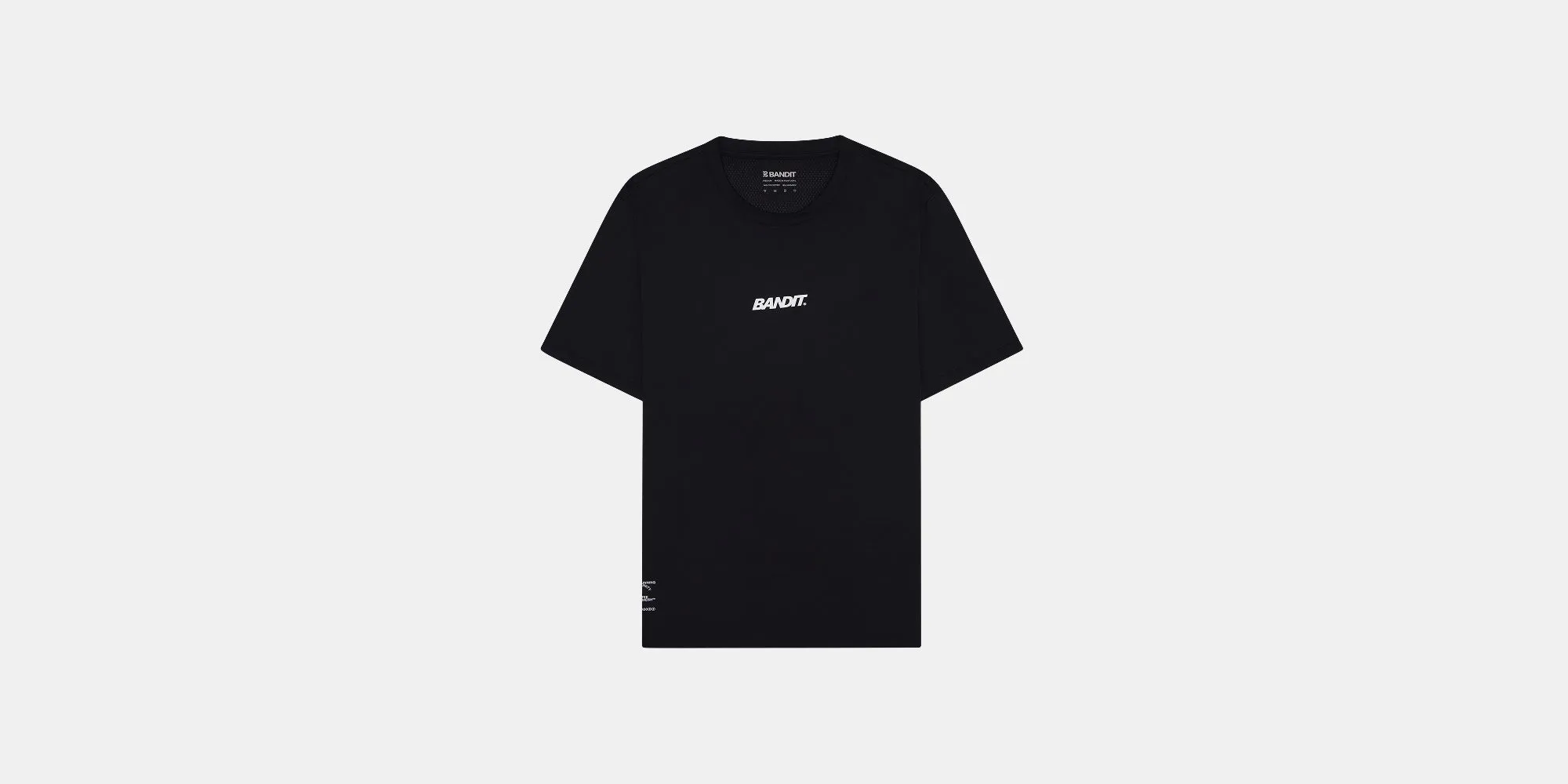 Men's Micromesh™ Run Tee - Black sold by Bandit Running product image thumbnail 3