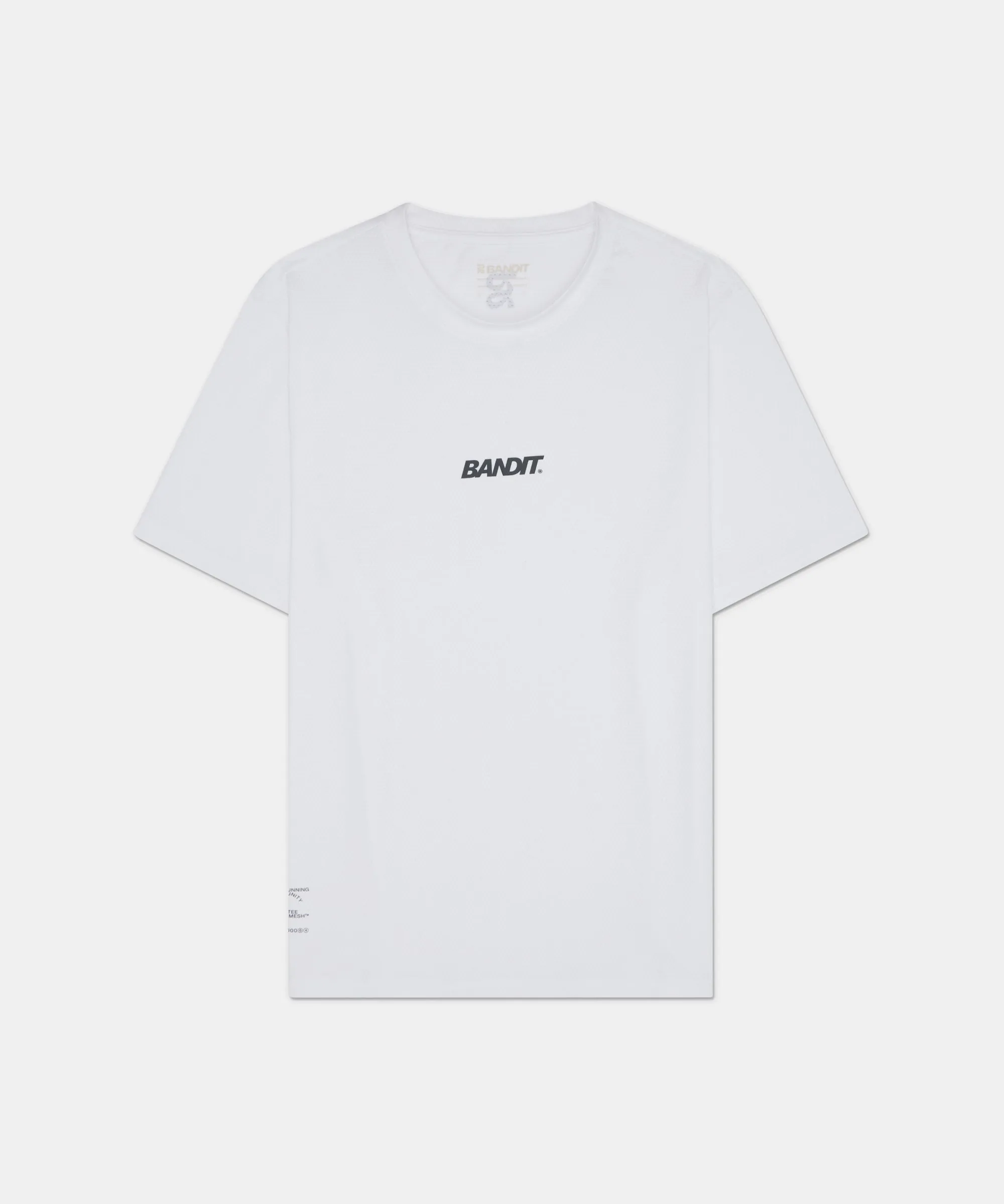 Men's Micromesh™ Run Tee - White sold by Bandit Running