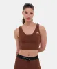 Stamina™ Vela Race Crop - Coffee Bean sold by Bandit Running
