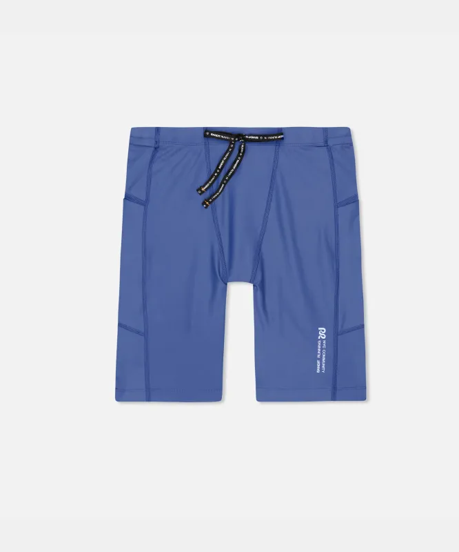 Superbeam™ 7 Pocket Half Tights - Deep Peri Blue sold by Bandit Running