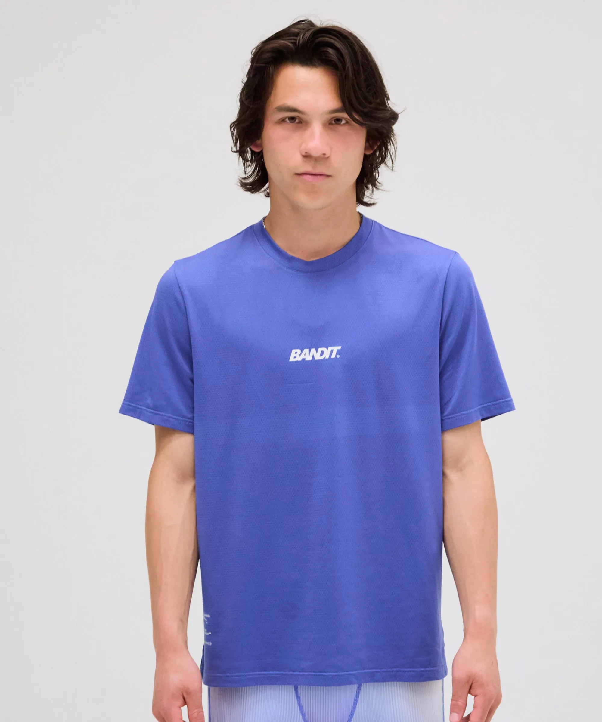 Men's Micromesh™ Run Tee - Deep Peri Blue sold by Bandit Running product image thumbnail 2