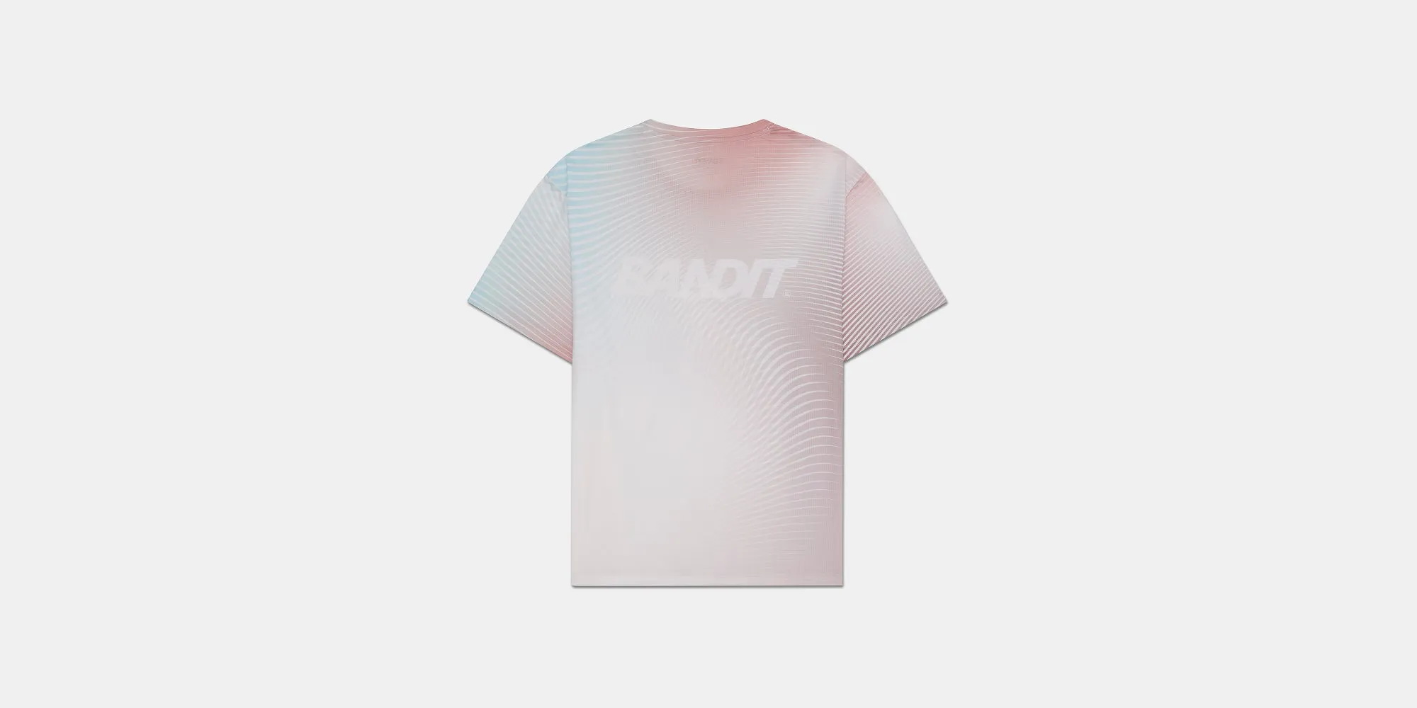 Drift™ Mirage Performance Tee - Minty Blue Print sold by Bandit Running product image thumbnail 3