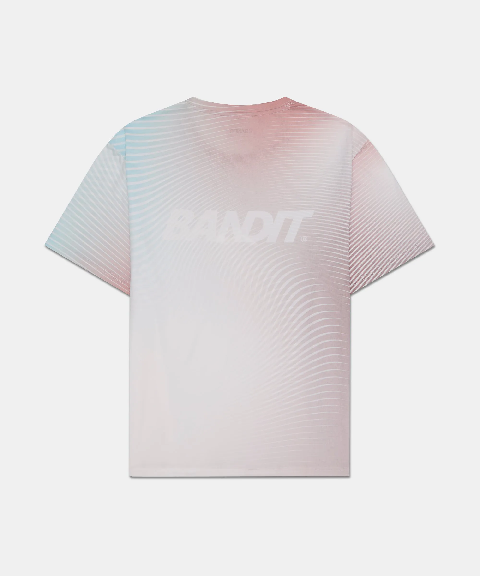 Drift™ Mirage Performance Tee - Minty Blue Print sold by Bandit Running product image thumbnail 2