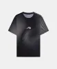 Drift™ Mirage Performance Tee - Black with Chalk Print sold by Bandit Running