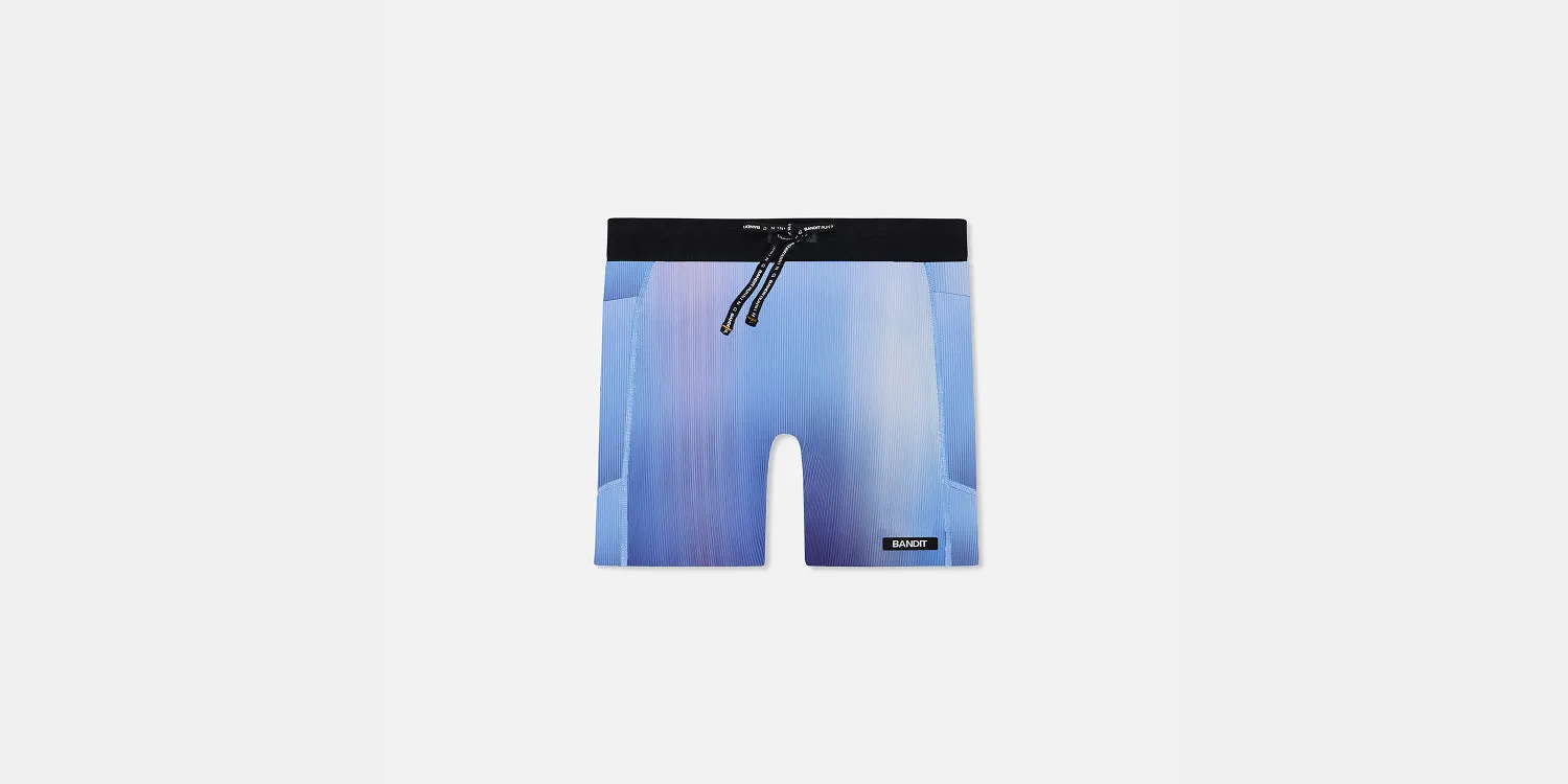 Cadence™ 5" Compression - Deep Peri Blue Gradient sold by Bandit Running product image thumbnail 3