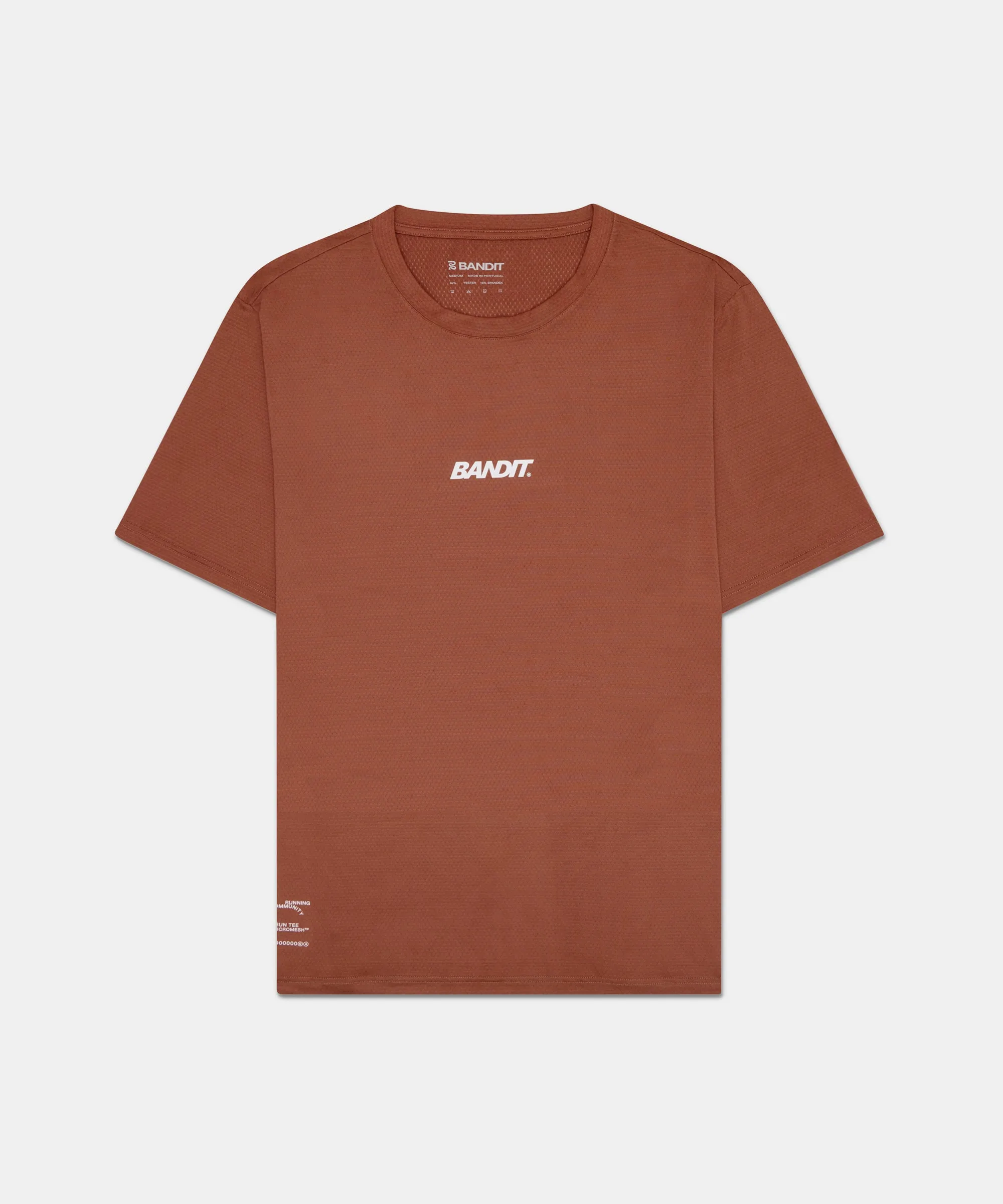 Men's Micromesh™ Run Tee - Rust sold by Bandit Running