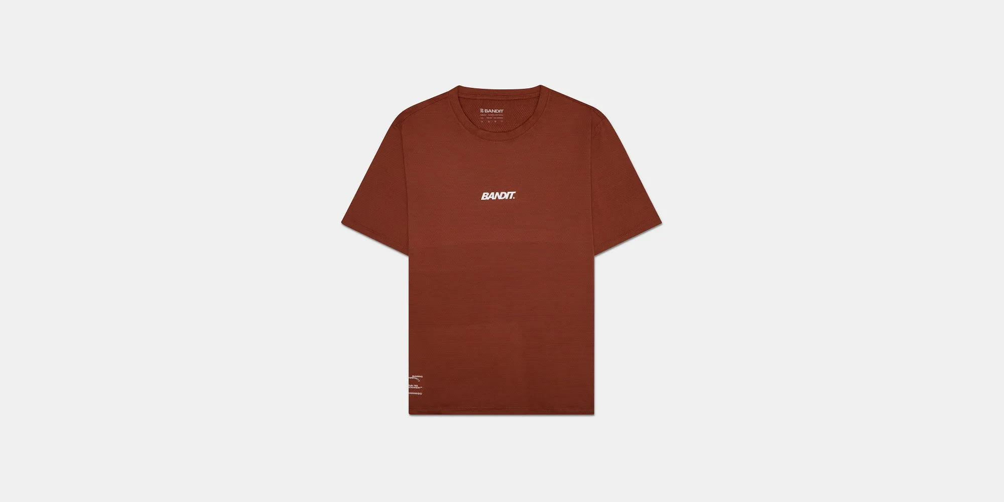Men's Micromesh™ Run Tee - Rust sold by Bandit Running product image thumbnail 3