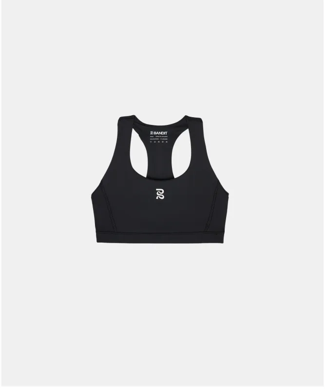 Stamina™ Scoop Neck Run Bra - Black sold by Bandit Running