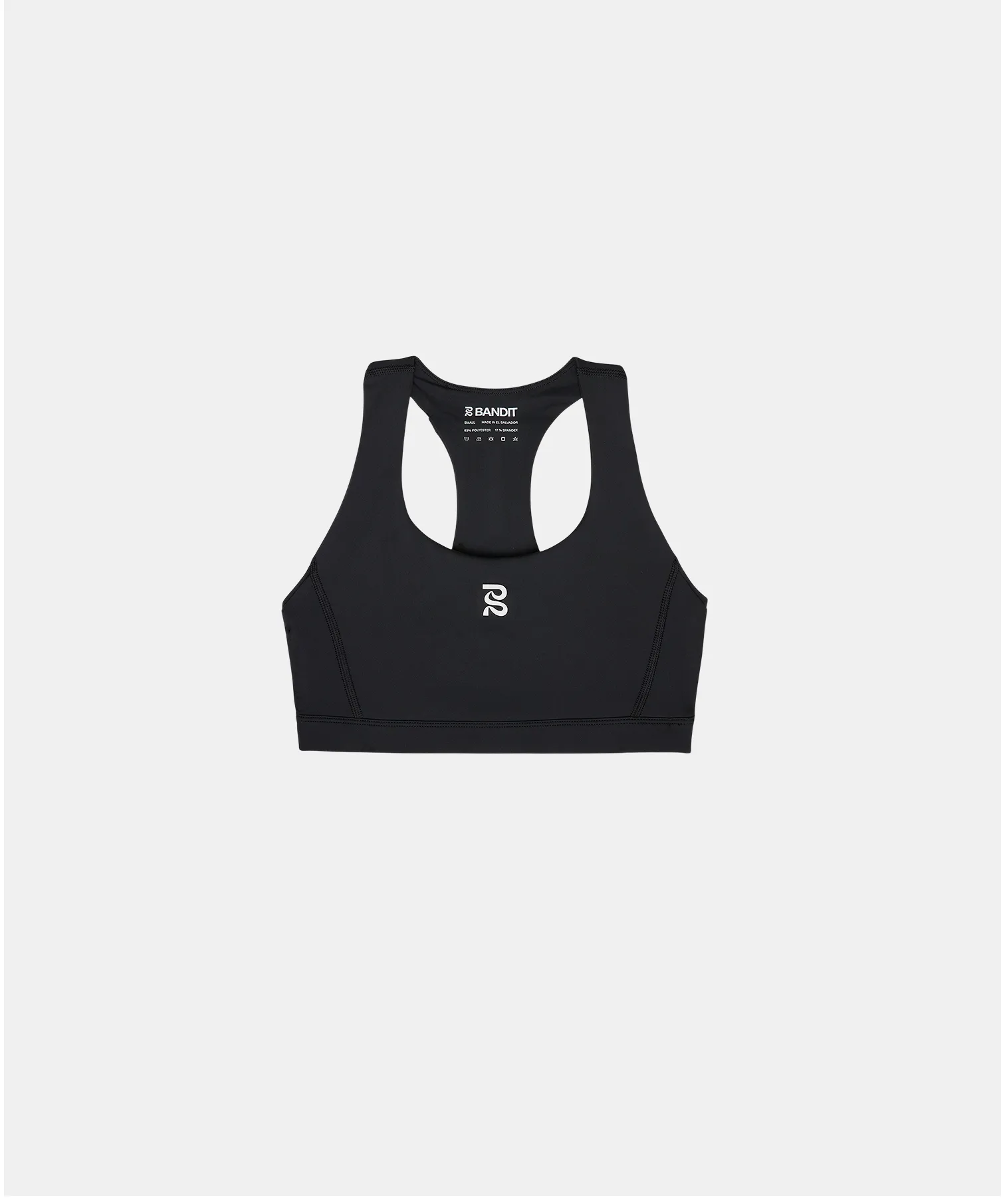 Stamina™ Scoop Neck Run Bra - Black sold by Bandit Running