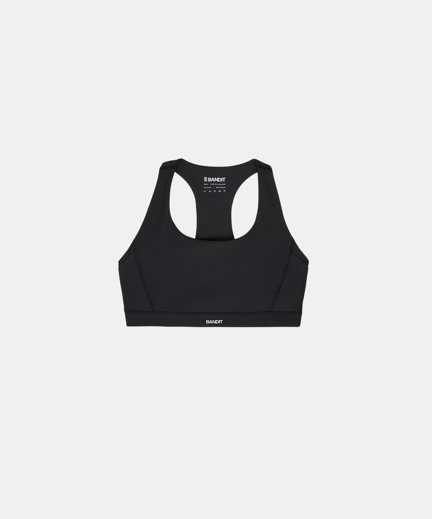 Cadence™ Scoop Neck Run Bra - Black sold by Bandit Running