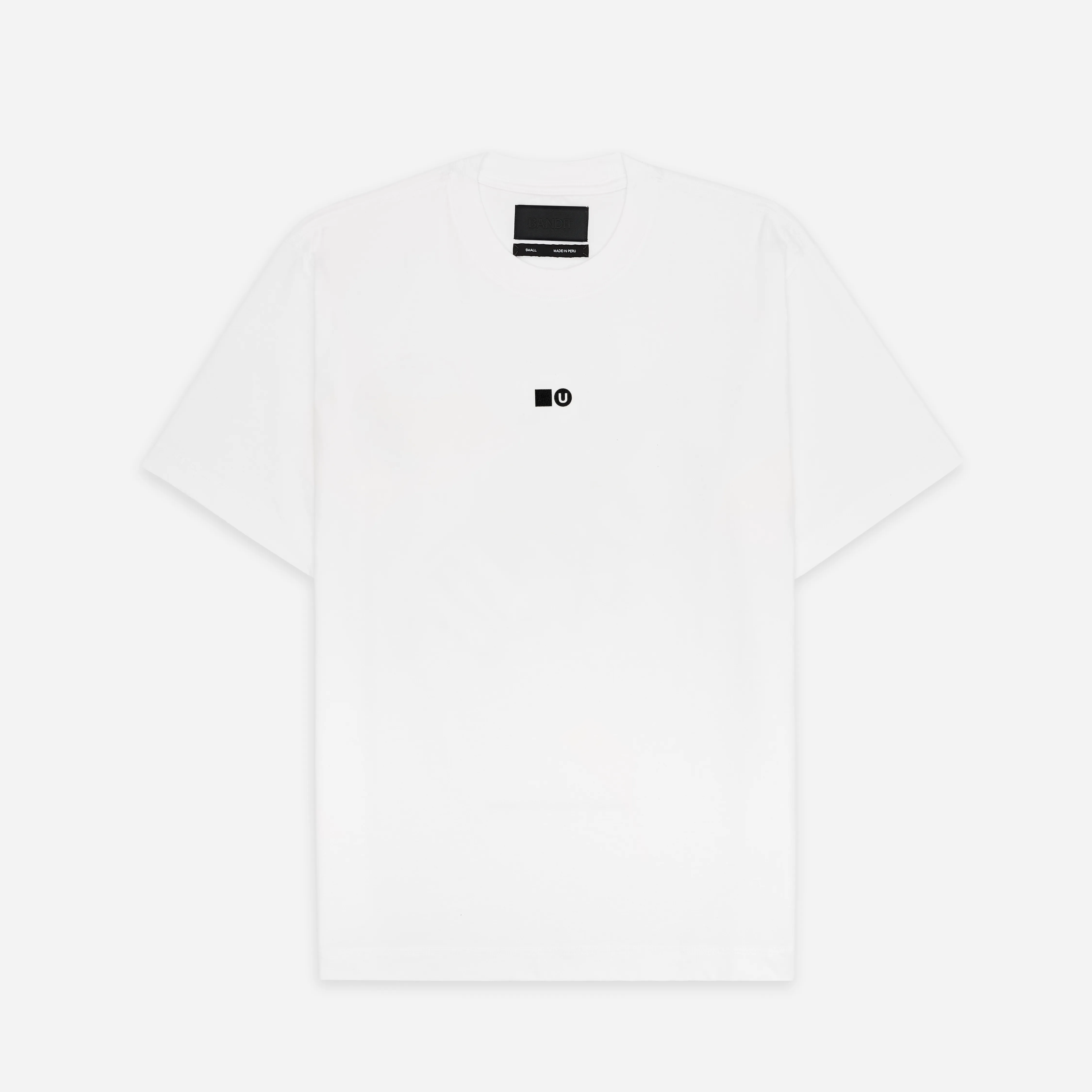 The Unsponsored Project Cotton Tee, Unisex - White sold by Bandit Running