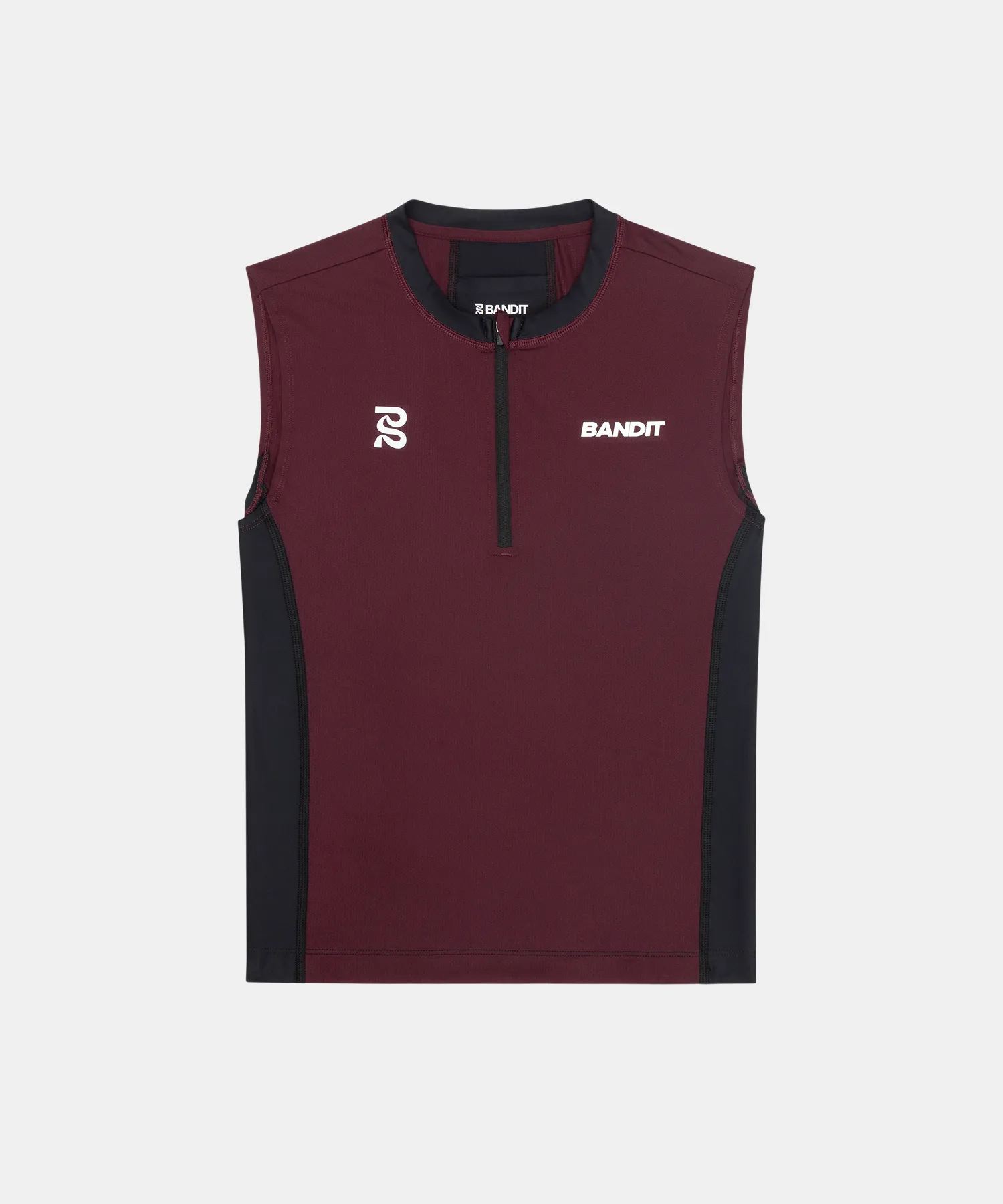 Ares™ & Superbeam™ Distance Sleeveless Quarter Zip - Fig sold by Bandit Running