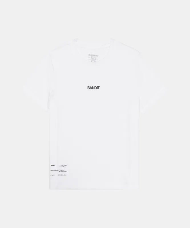 Men's Micromesh™ Run Tee - White sold by Bandit Running