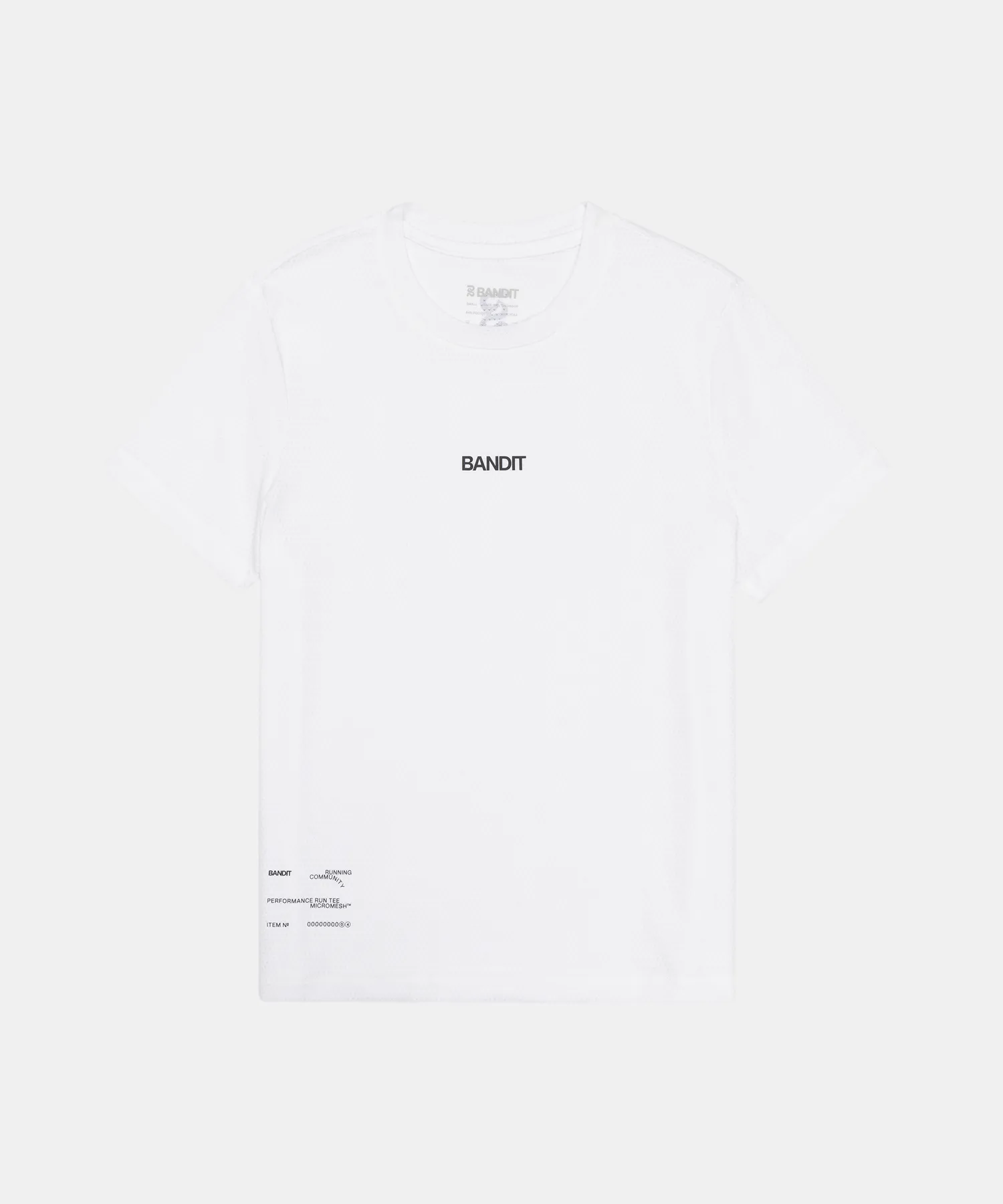 Men's Micromesh™ Run Tee - White sold by Bandit Running
