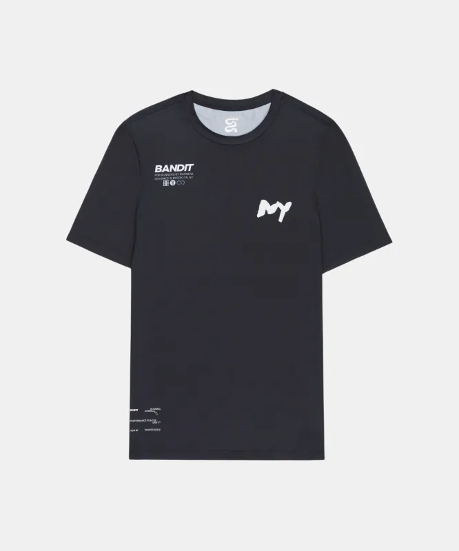 Drift™ "NY" Performance Tee - Black sold by Bandit Running