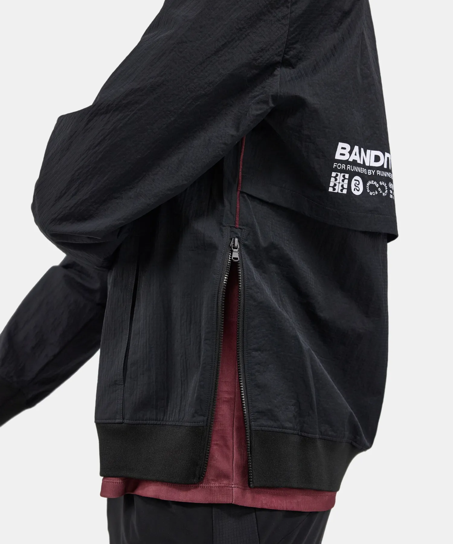 Unisex Tettura™ Footy-Run Shell Pullover sold by Bandit Running product image thumbnail 2
