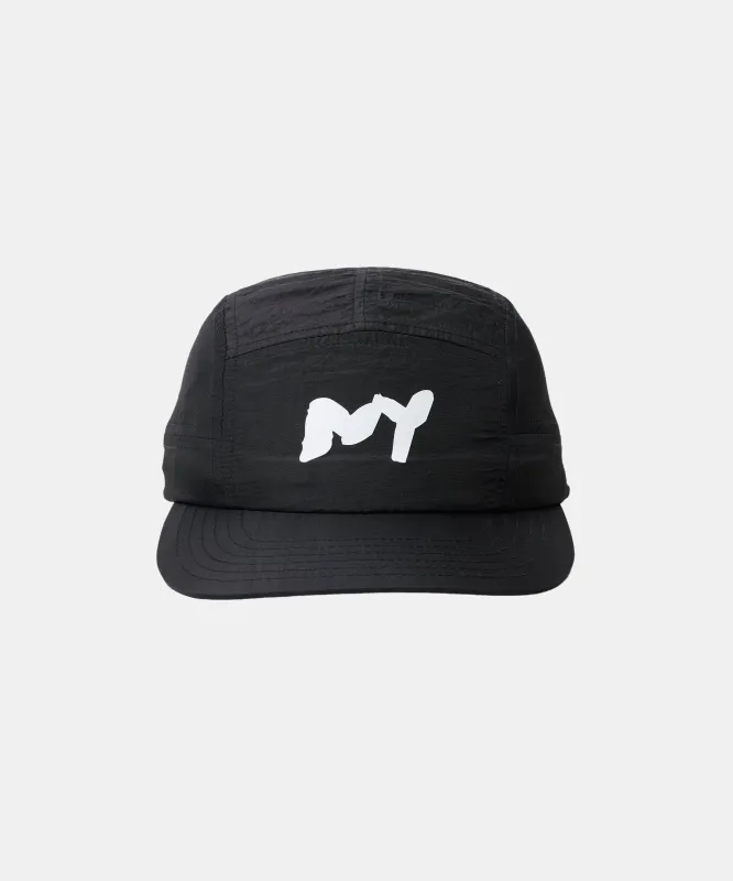 Nylon "Graffiti NY" Run Hat - Black sold by Bandit Running
