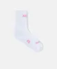 Lite Run™ Socks - White / Mauve (2 Pack) sold by Bandit Running