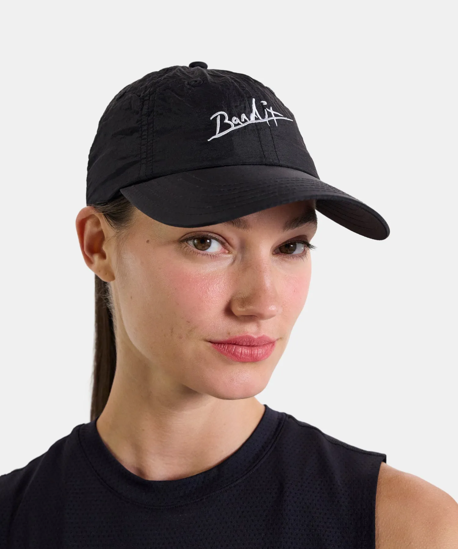 Nylon Signature Bandit Dad Hat - Black sold by Bandit Running product image thumbnail 2