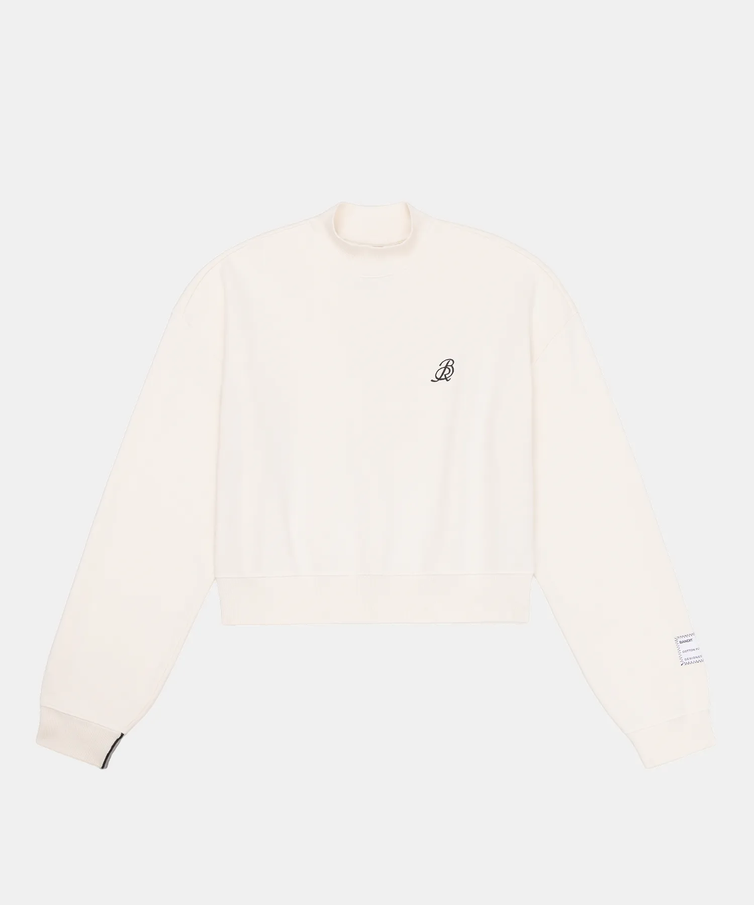 Cotton Fleece Women's Cropped Crewneck sold by Bandit Running