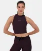 Striped Cadence™ Vaso Race Crop - Black / Fig sold by Bandit Running