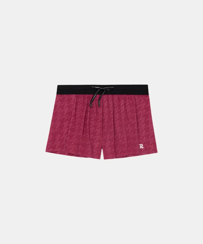 Women's Vento™ 3" Split Short - Berry sold by Bandit Running
