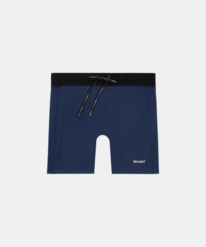 Gridlock™ 5" Compression Short, Women's - NY Navy sold by Bandit Running