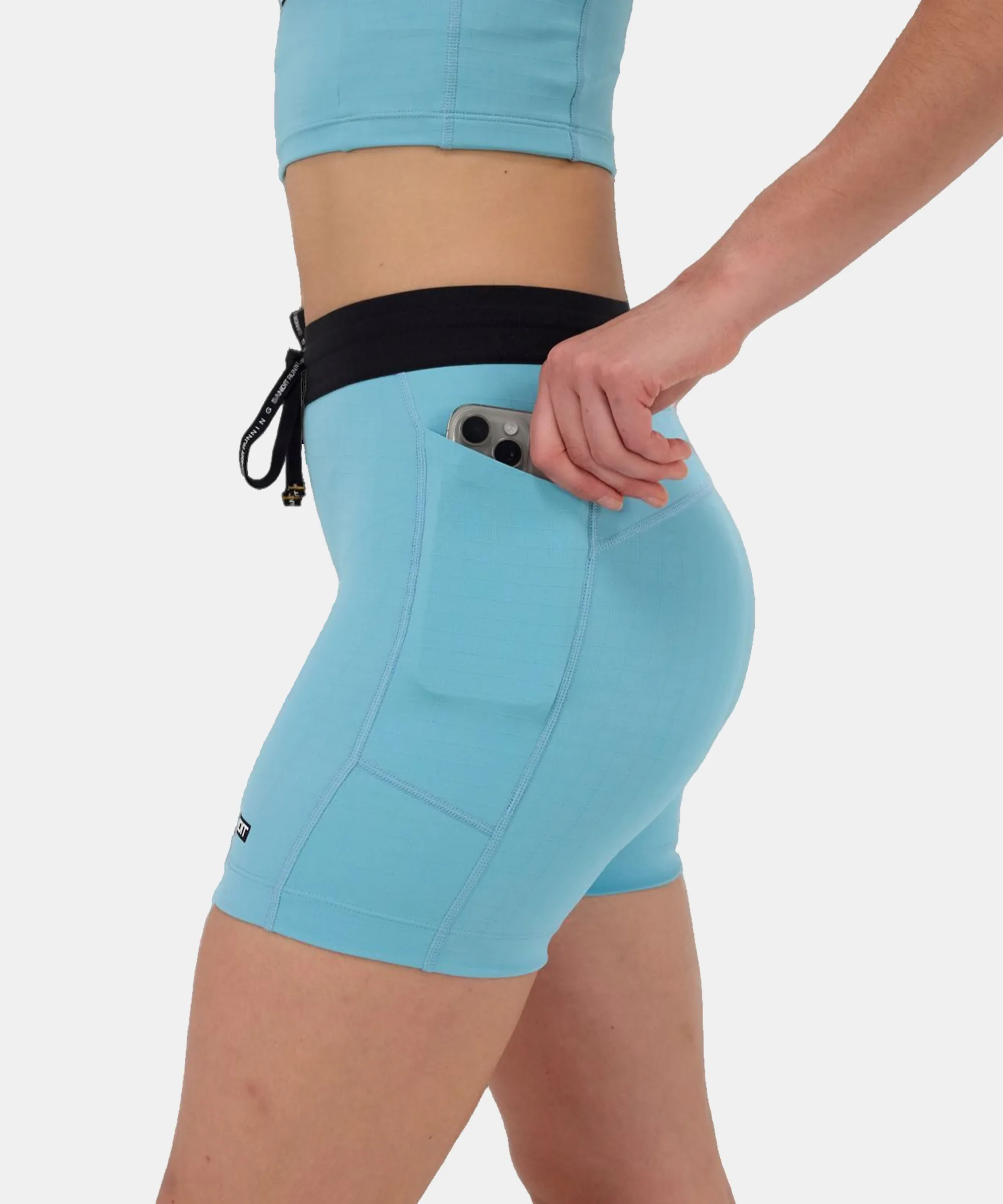 Gridlock™ 5" Compression Short, Women's - Vintage Blue sold by Bandit Running product image thumbnail 2