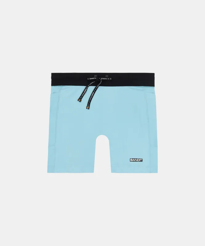 Gridlock™ 5" Compression Short, Women's - Vintage Blue sold by Bandit Running