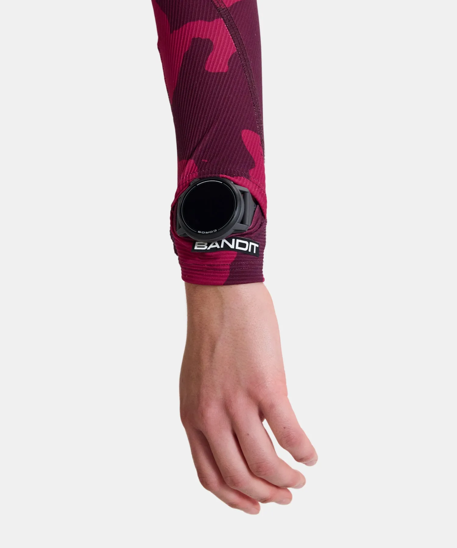 Cadence™ Compression Sleeves - Fleura, Fig / Berry sold by Bandit Running product image thumbnail 2