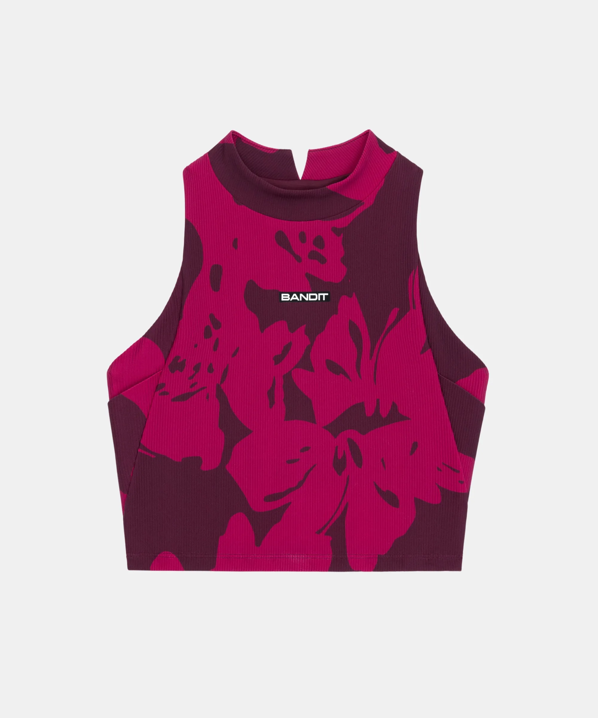 Cadence™ Vaso Race Crop - Fleura, Fig / Berry sold by Bandit Running