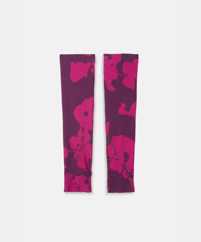 Cadence™ Compression Sleeves - Abstract Floral sold by Bandit Running