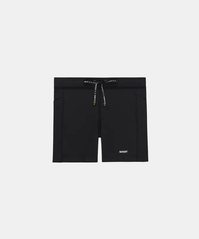 Cadence™ 5" Women's Compression Shorts - Black sold by Bandit Running