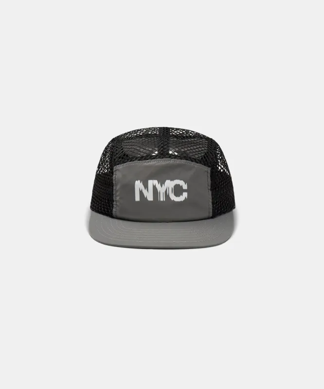 NYCM '25 Reflective Run Hat sold by Bandit Running
