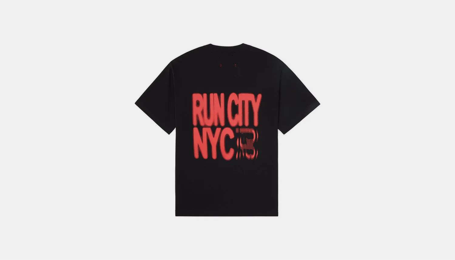 NYCM '25 Cotton Tee, Unisex - Black sold by Bandit Running product image thumbnail 4