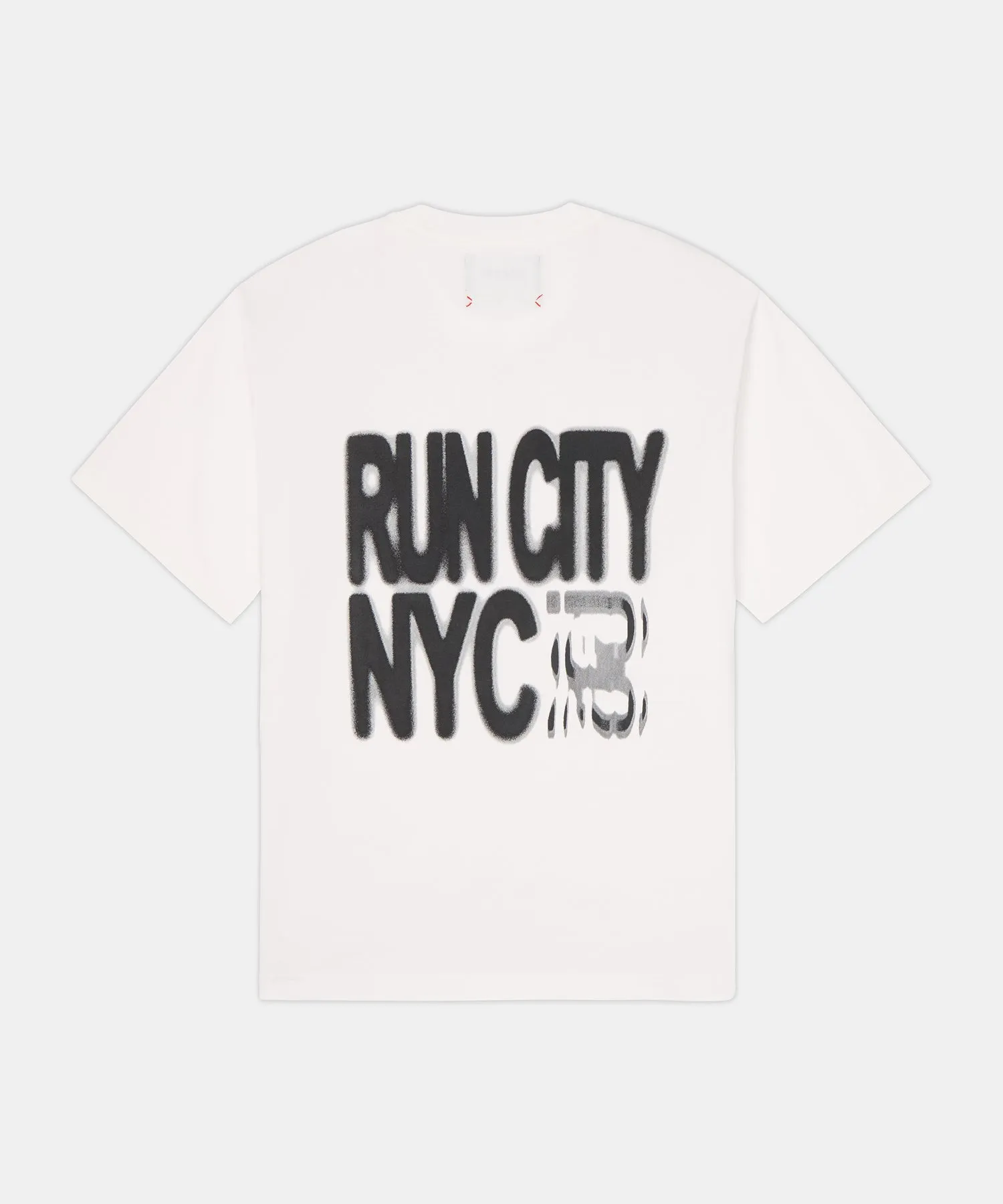 NYCM '25 "Run City" Cotton Tee, Unisex - White sold by Bandit Running