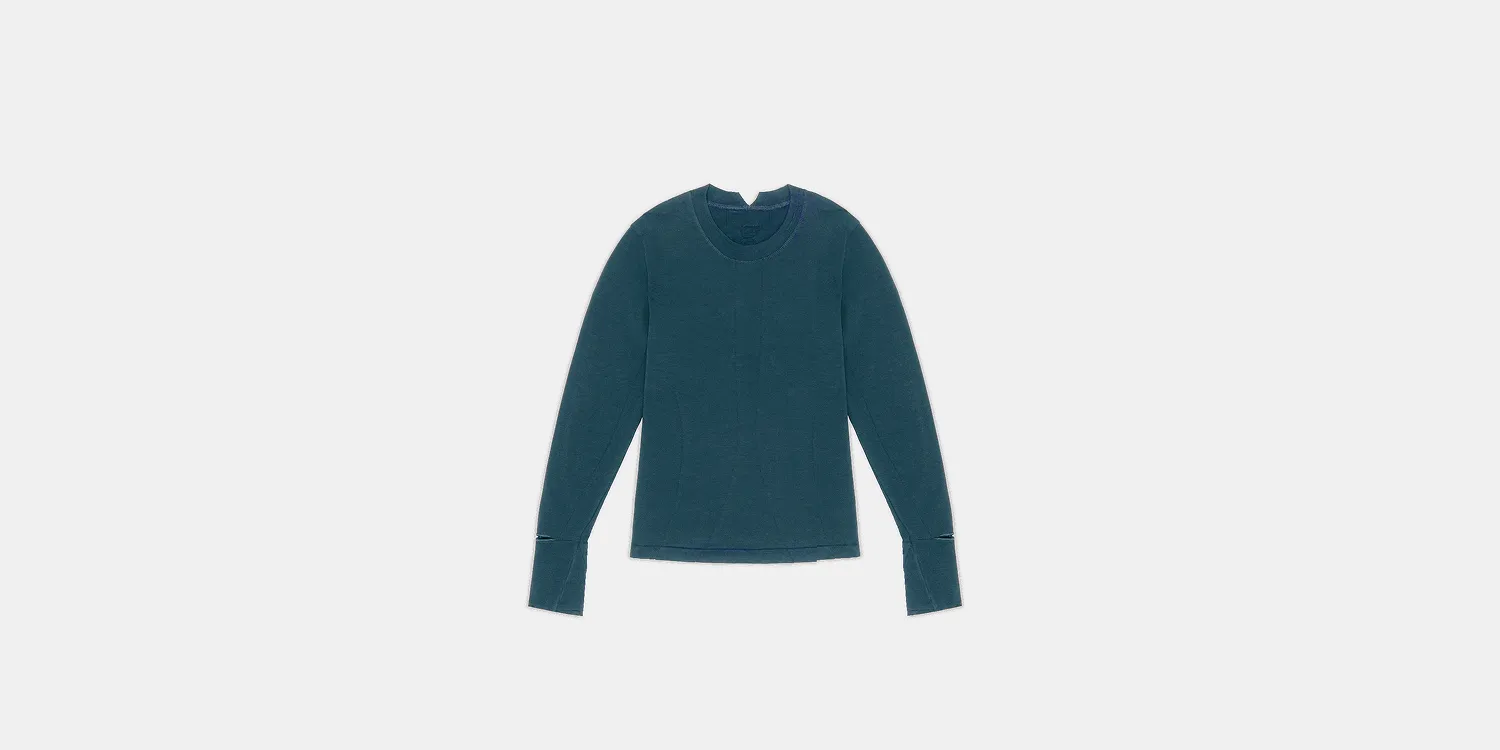 Women's Seamless Wool Blend Long Sleeve - Storm sold by Bandit Running product image thumbnail 3