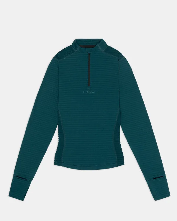 Women's CaldoGrid™ Cold Weather Quarter Zip - Storm sold by Bandit Running