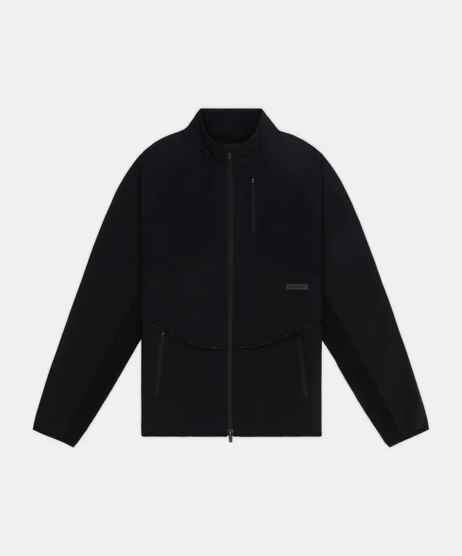 Men's Next Gen Windproof AuraGrid™ Jacket - Black sold by Bandit Running