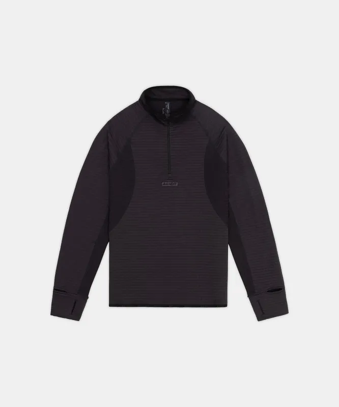 Men's CaldoGrid™ Cold Weather Quarter Zip - Shadow sold by Bandit Running