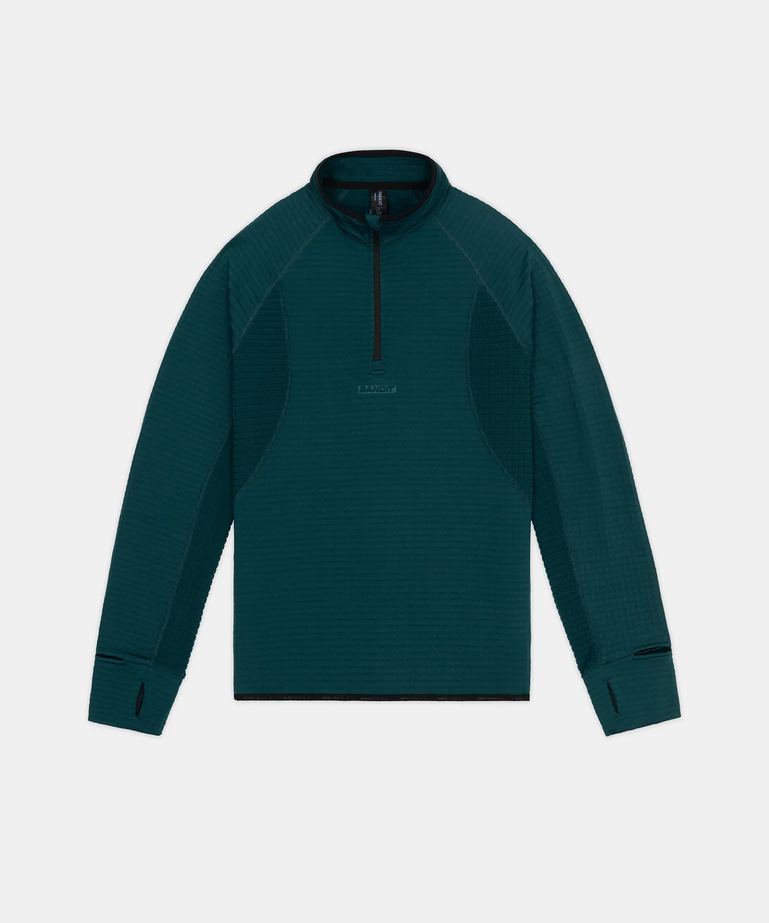 Men's CaldoGrid™ Quarter Zip - Storm sold by Bandit Running