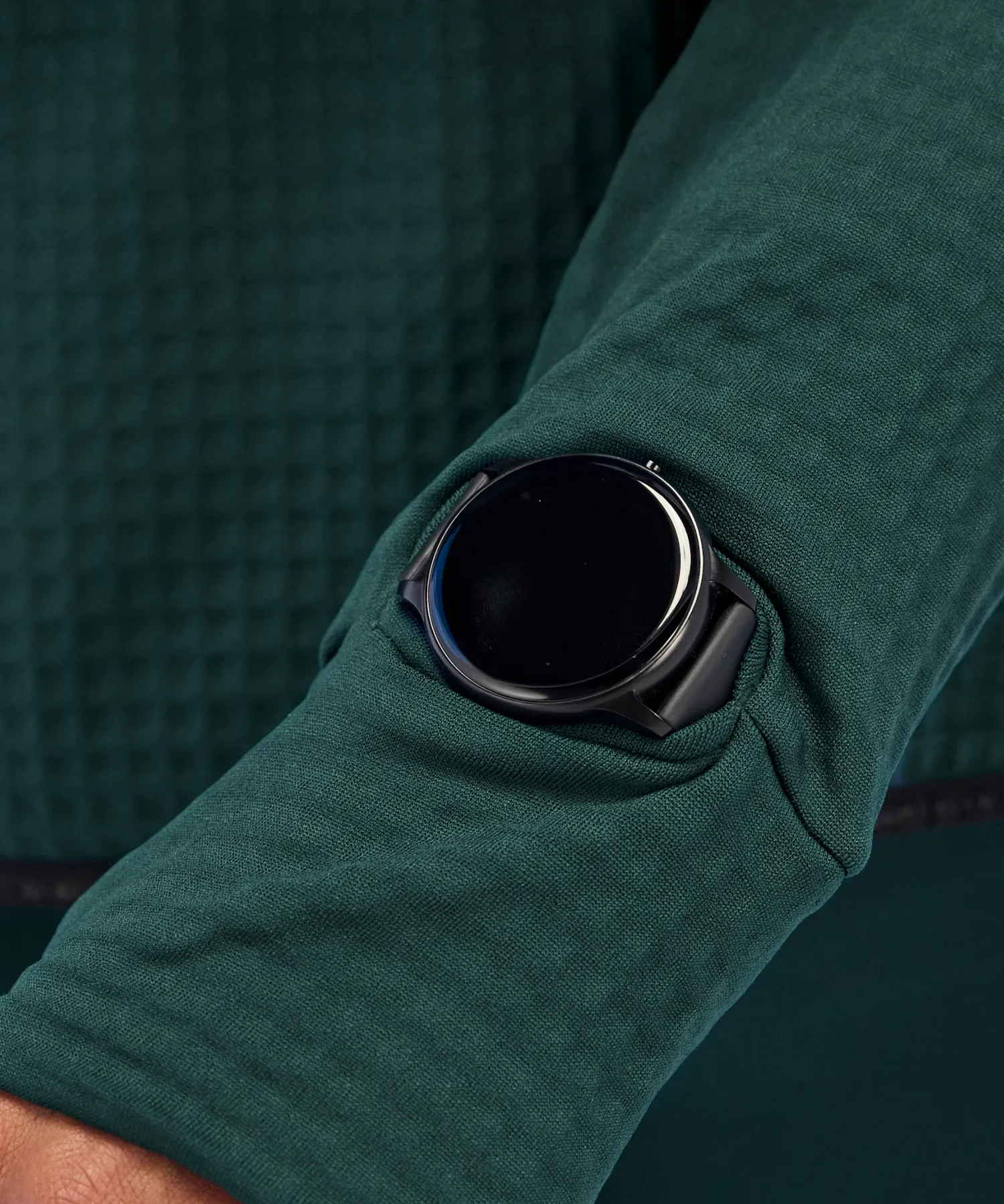 Men's CaldoGrid™ Quarter Zip - Storm sold by Bandit Running product image thumbnail 2