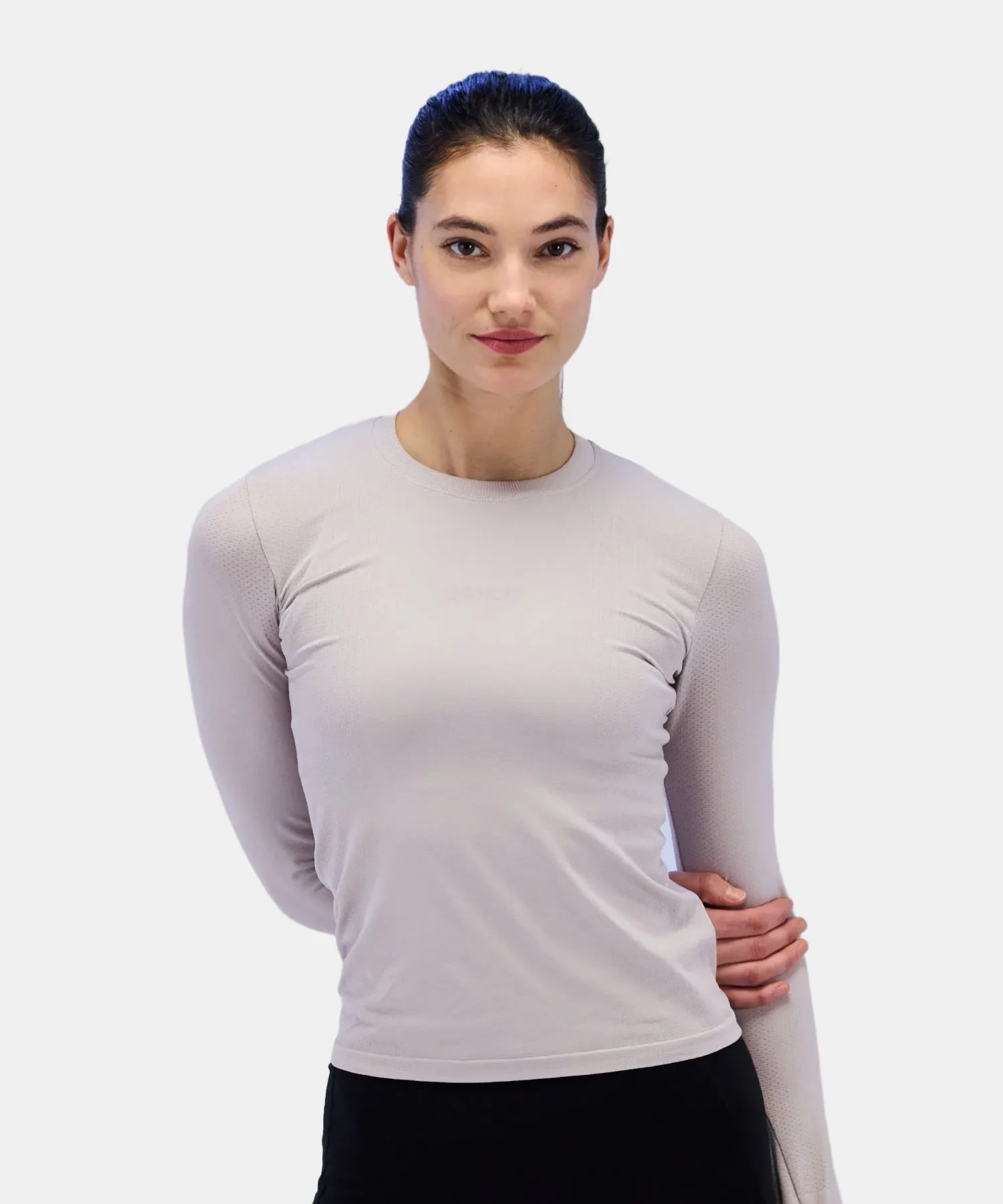 Women's Mercury Seamless™ Long Sleeve - Ash sold by Bandit Running product image thumbnail 2