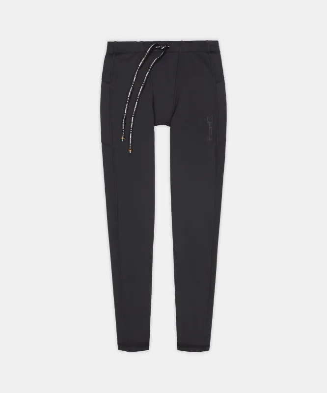 Men's Brushed Stamina™ Cold Weather Tights - Black sold by Bandit Running