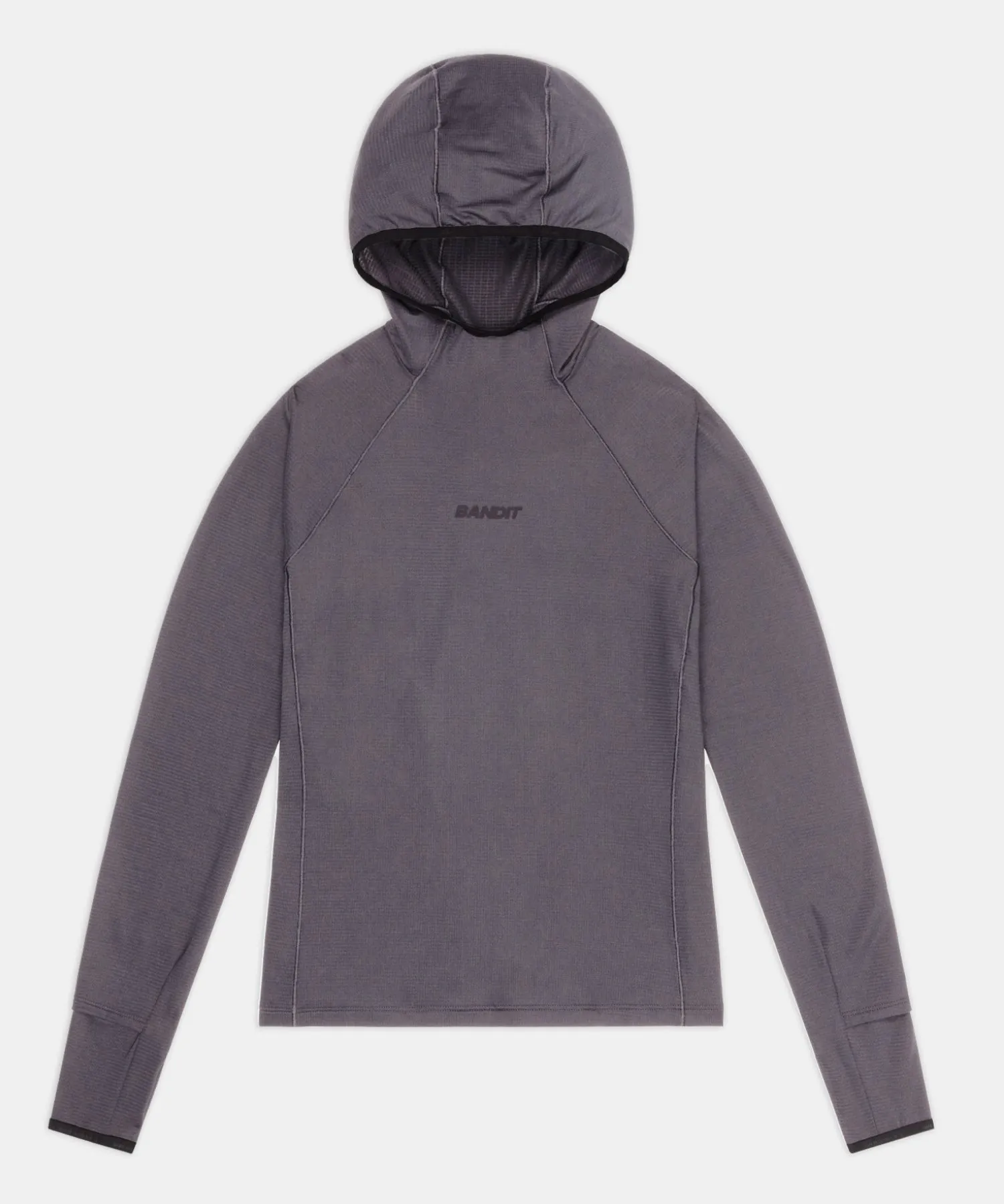 Women's AuraGrid™ Hooded Performance Top - Haze sold by Bandit Running