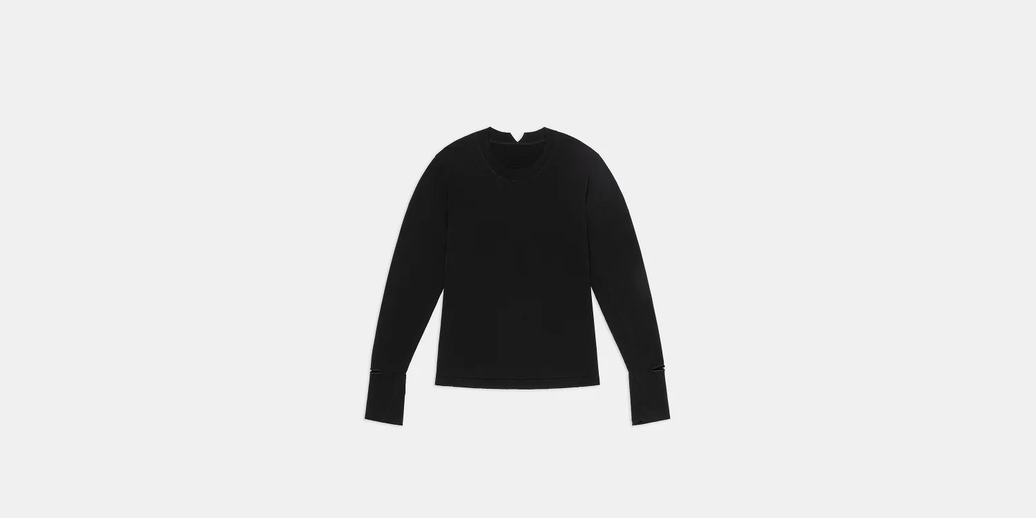Women's AuraGrid™ Hooded Performance Top - Black sold by Bandit Running product image thumbnail 3