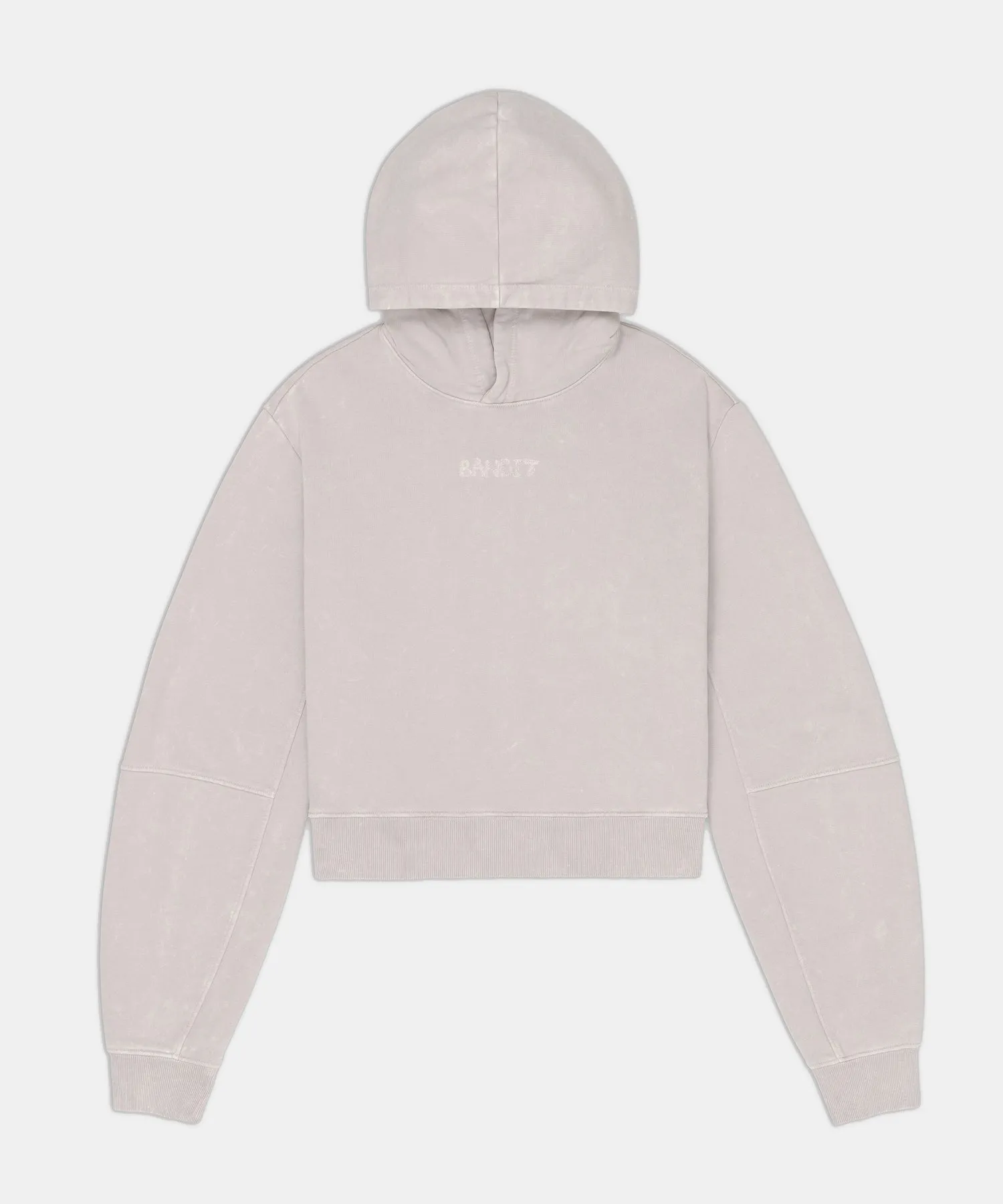 Women's Stitch Logo Cropped Hoodie - Ash sold by Bandit Running product image thumbnail 2