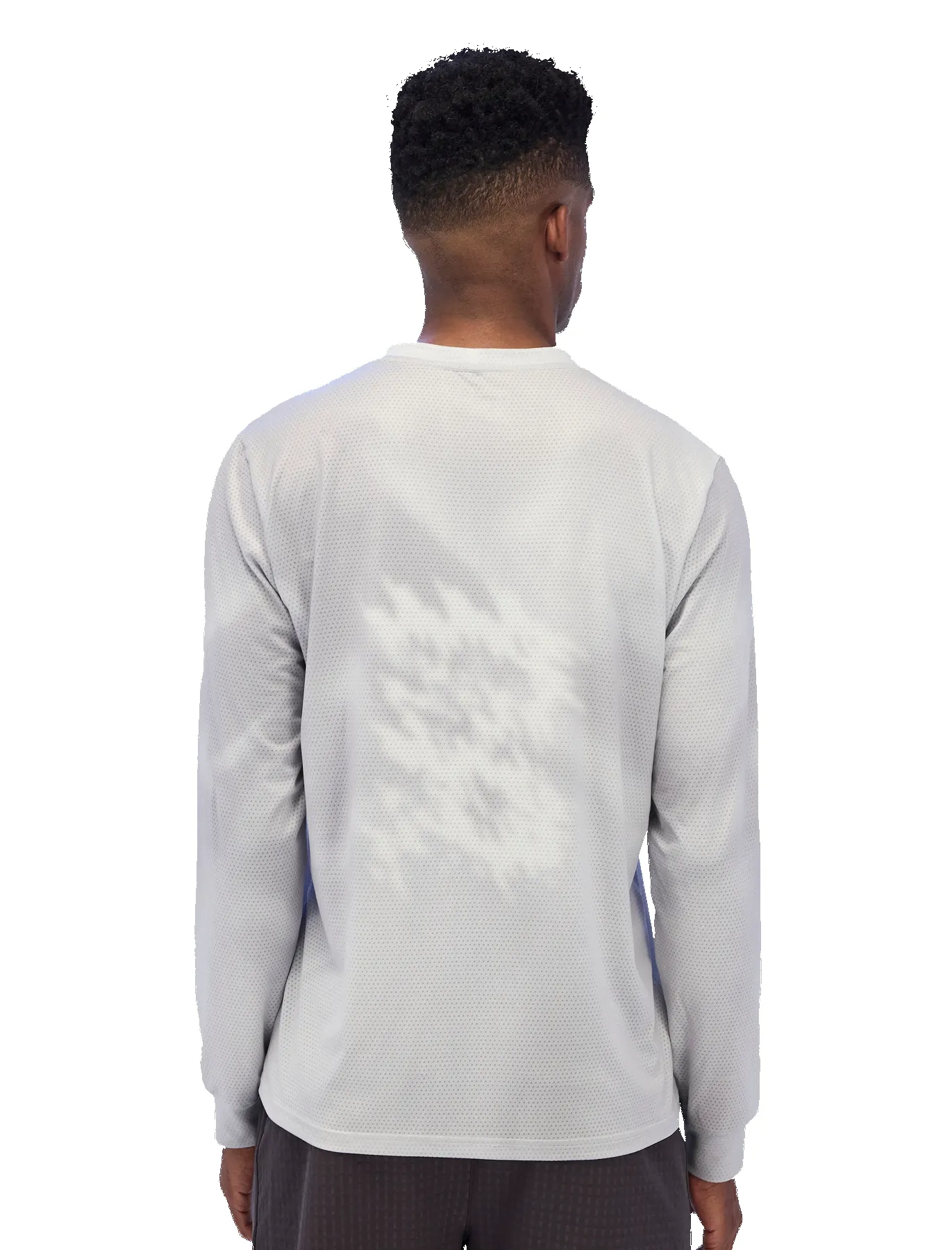 Men's Micromesh™ Long Sleeve Tee - Ash Gradient sold by Bandit Running product image thumbnail 2