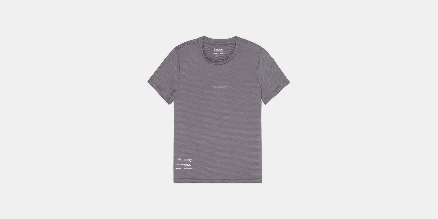 Women's Micromesh™ Run Tee - Haze sold by Bandit Running product image thumbnail 3