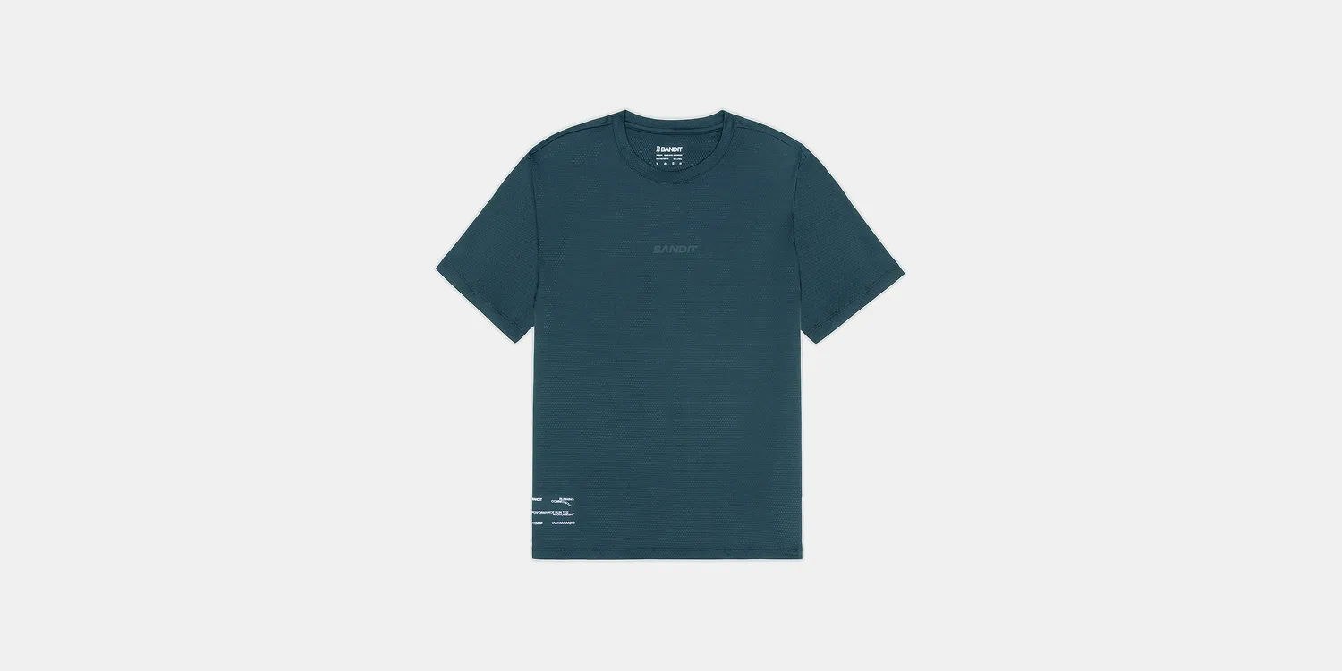 Women's Micromesh™ Run Tee - Storm sold by Bandit Running product image thumbnail 2